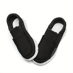 Men's Slip On Canvas Shoes Casual Flats Lightweight for Spring & Summer