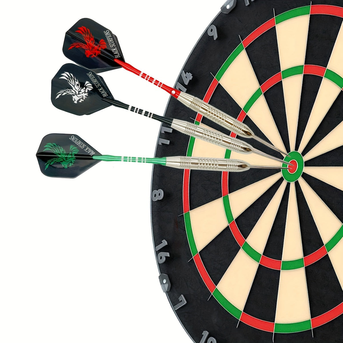 3pcs Professional Stainless Steel Needle Dart Set