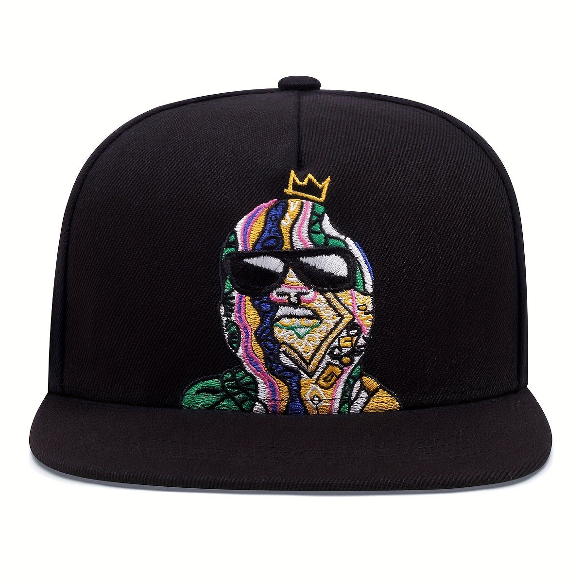 Colorful Characters Flat Brim Hat for Men