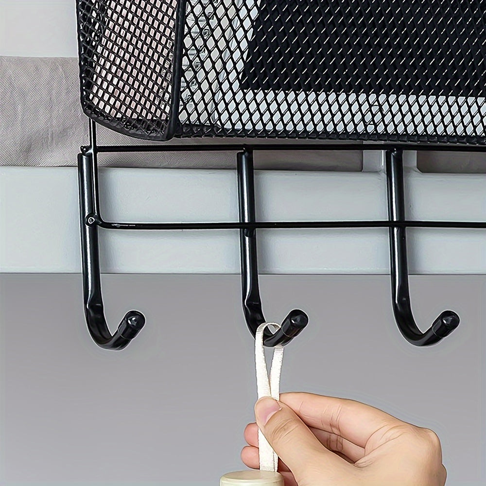 Bedside Storage Basket Dormitory Hanging Storage Kitchen Bedroom