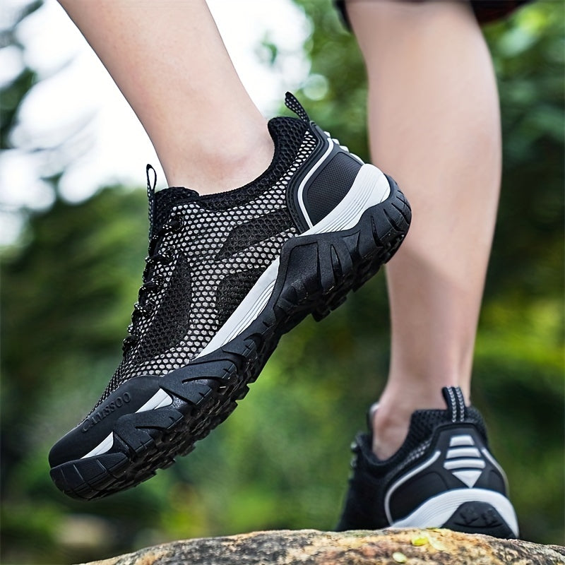 Men's Breathable Hiking Shoes Arch Support Non Slip Sneakers