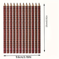 12pcs Matte Lip Liner Pen Natural Nude Smooth Lip Makeup