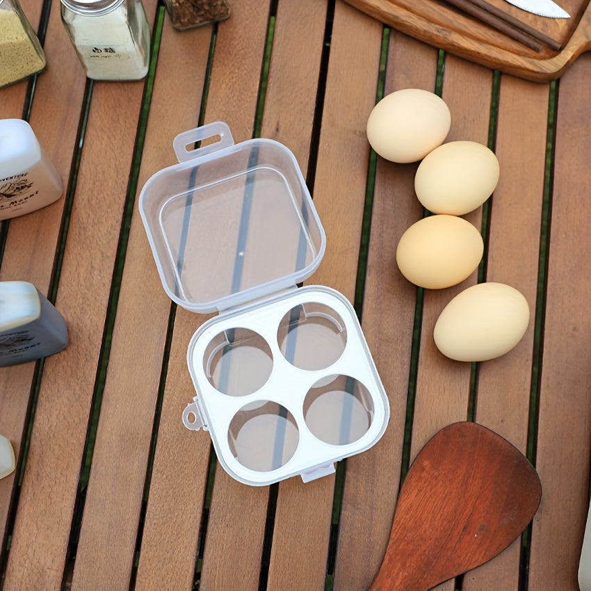 8 Grid Egg Holder Container Portable Storage Box for Camping