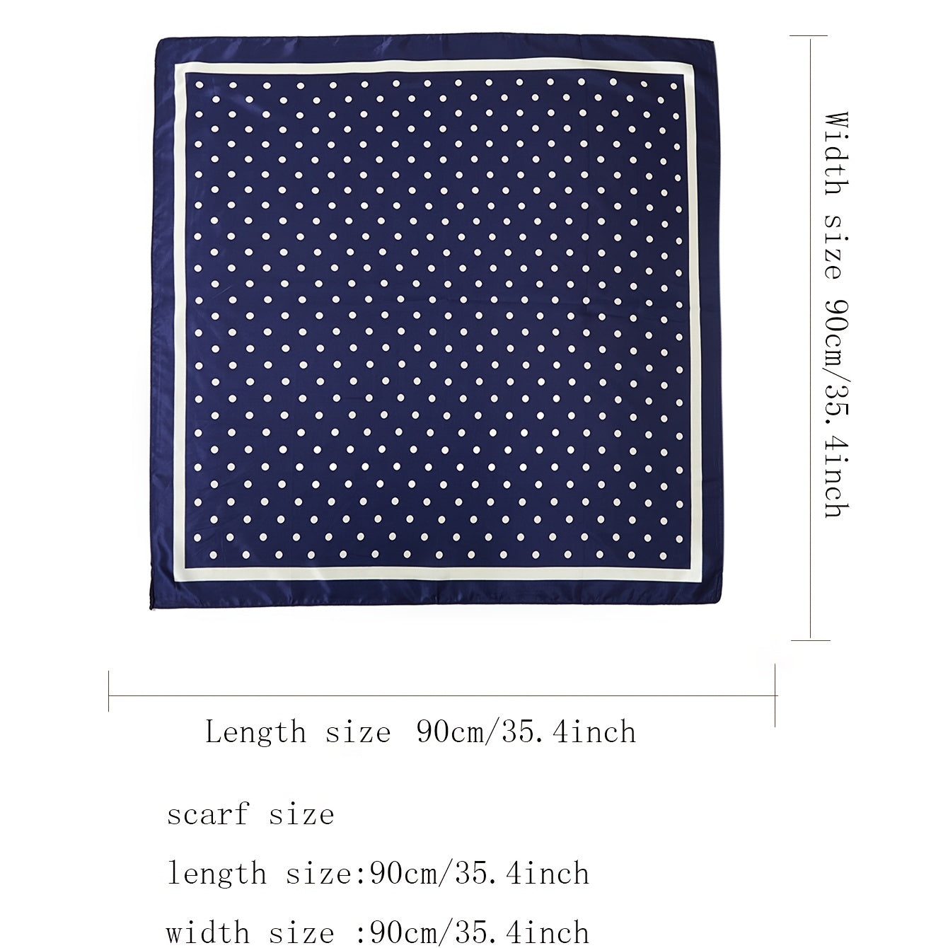 Dot Scarf Multicolor Women's Warm Shawl