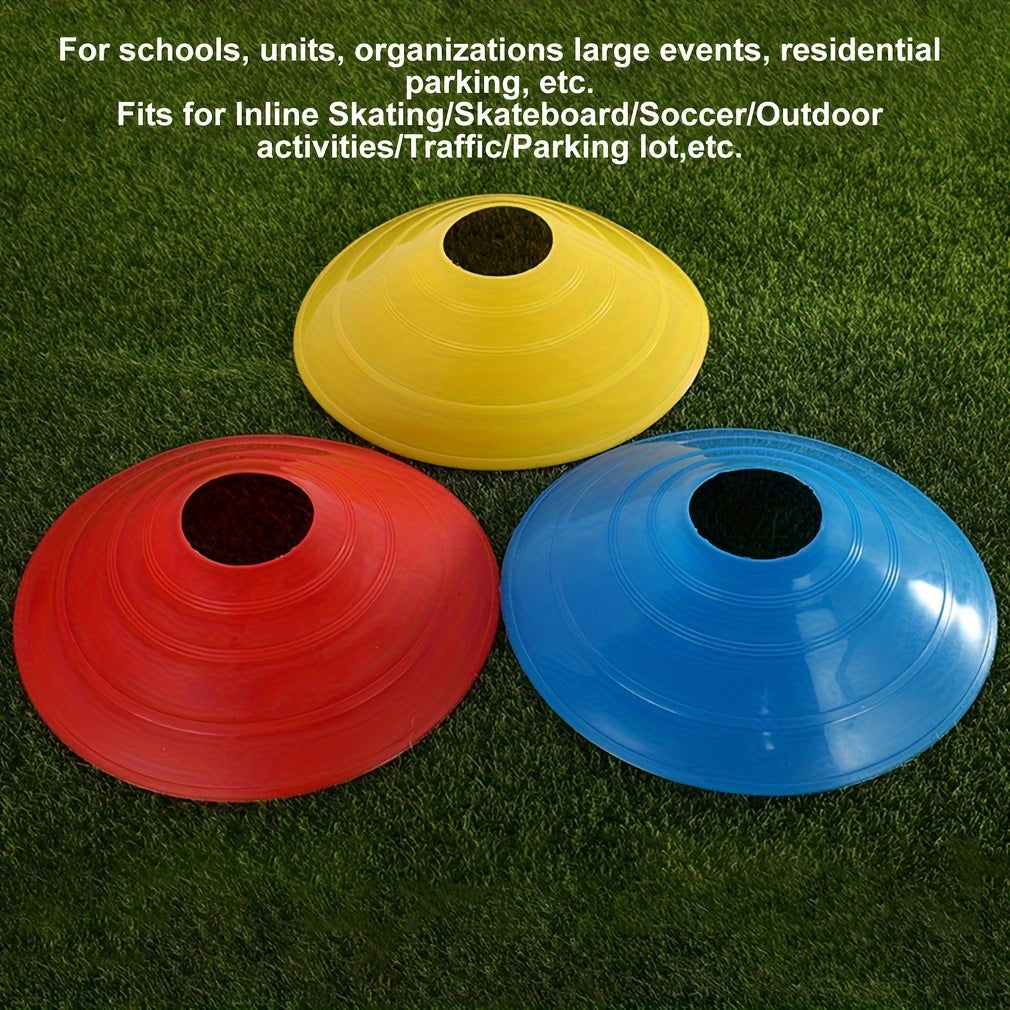 10pcs Soccer Ball Training Disc Football Training Equipment
