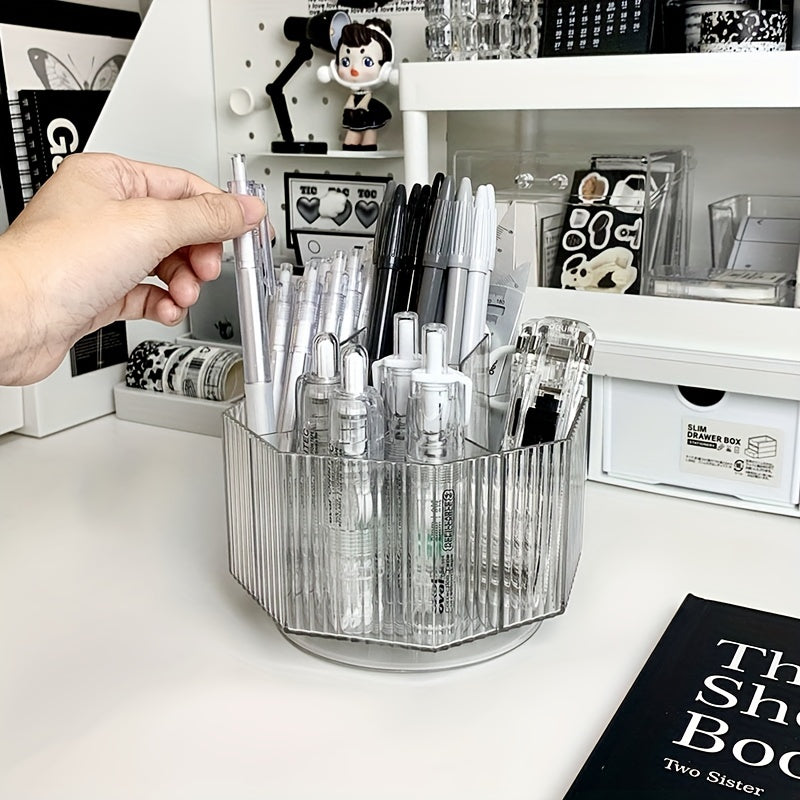 Rotating Pencil Holder Marker Pen Holder Large Capacity