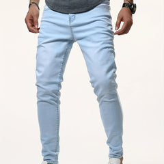 Stretch Denim Jeans for Men Slim Fit