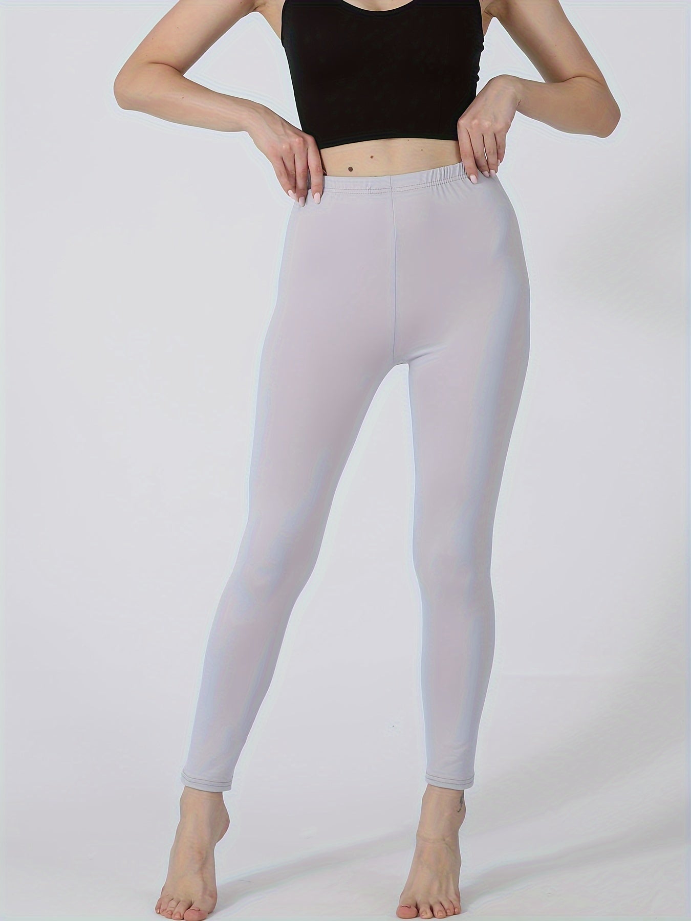 Soft Lounge Pants Casual Elastic Waistband Womens Sleepwear
