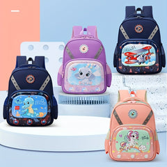 Kids Cartoon Unicorn Elephant Backpack Waterproof School Bag