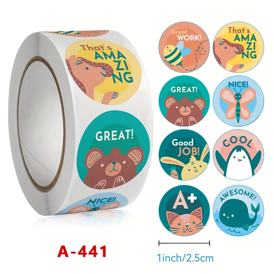 Encouragement Stickers - Small Stickers for Motivation