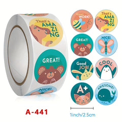 Encouragement Stickers - Small Stickers for Motivation