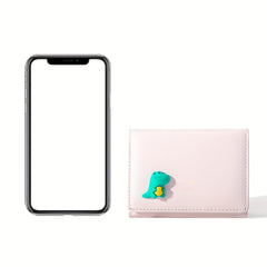 Animal Dinosaur Trifold Wallet for Girls