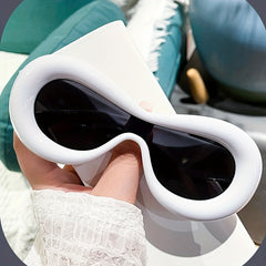 Y2K Oval Sunglasses Cat Eye Candy Shades