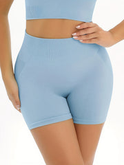 Seamless Butt Lifting Yoga Shorts High Stretch