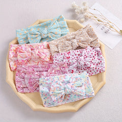 Baby Girls Floral Bowknot Headband Hair Accessories