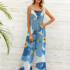 Boho Wide Leg Jumpsuit for Women