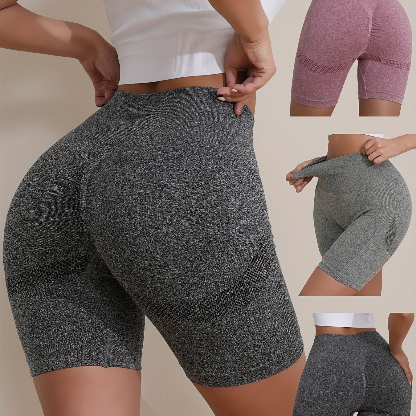 High Waist Shaping Shorts Tummy Control Butt Lifting Yoga Fitness Women's Underw