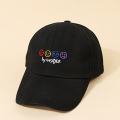 Insider Four Expressions Baseball Cap Cotton Casual Sun Visor Hats Man Unisex