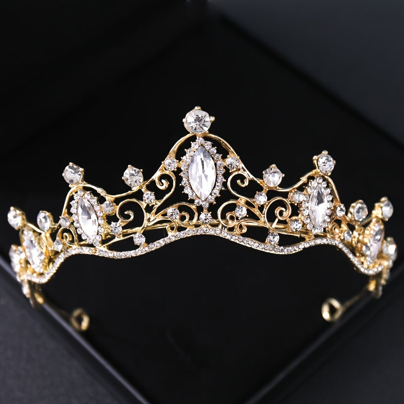 Bride Tiara Crown Jewelry Wedding Hair Tiara Crystal Birthday Hairband