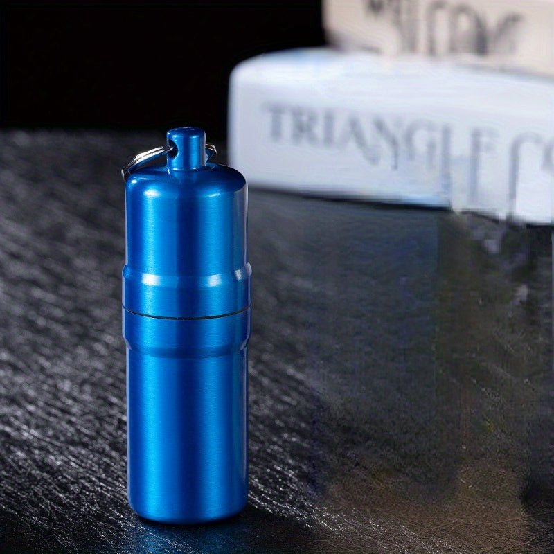 Portable Zinc Alloy Cigarette Box Waterproof Case With Key Ring