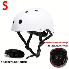Roller Skating Helmet Lightweight Safety Adjustable Size Helmet