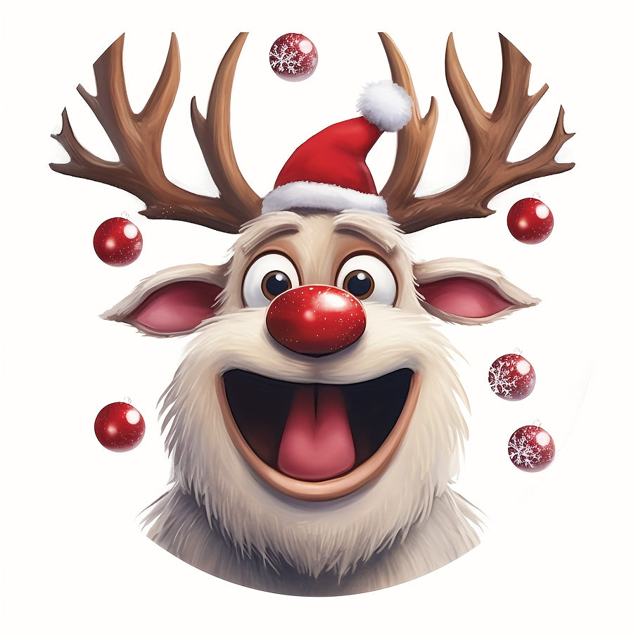 Christmas Deer Car & Windows Stickers Set
