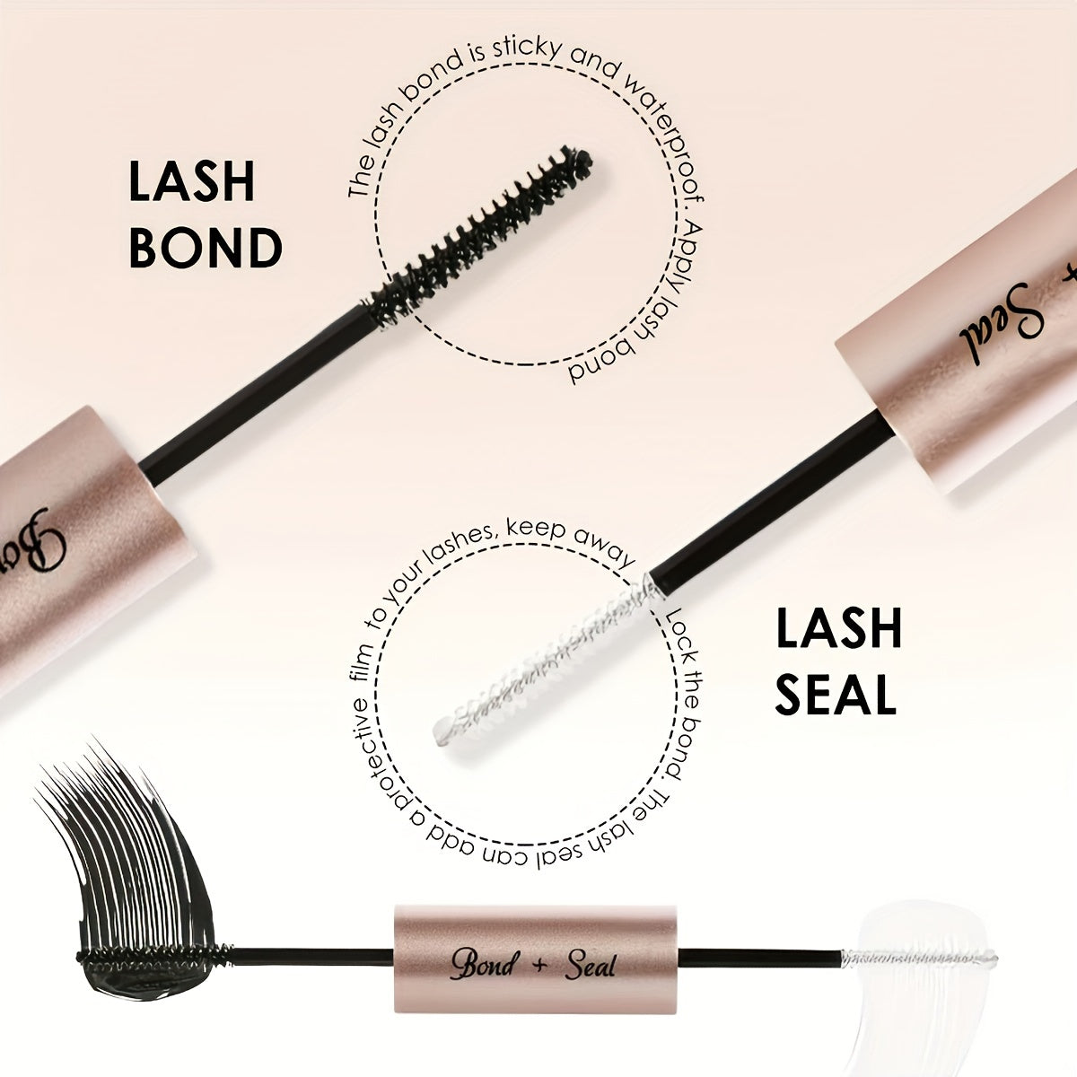 Lash Bond & Seal for Eyelash Extensions - Cluster Lash Glue