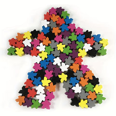 Wooden Family Games Accessories Board Game Tokens for Sorting Counting