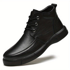 Men's Leather Chukka Boots Wear Resistant Non Slip Riding Boots
