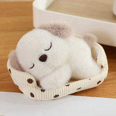 Animal Nest Plush Toy Soft Doll Cat Dog Bear Pig Rabbit Figurine Home Decor