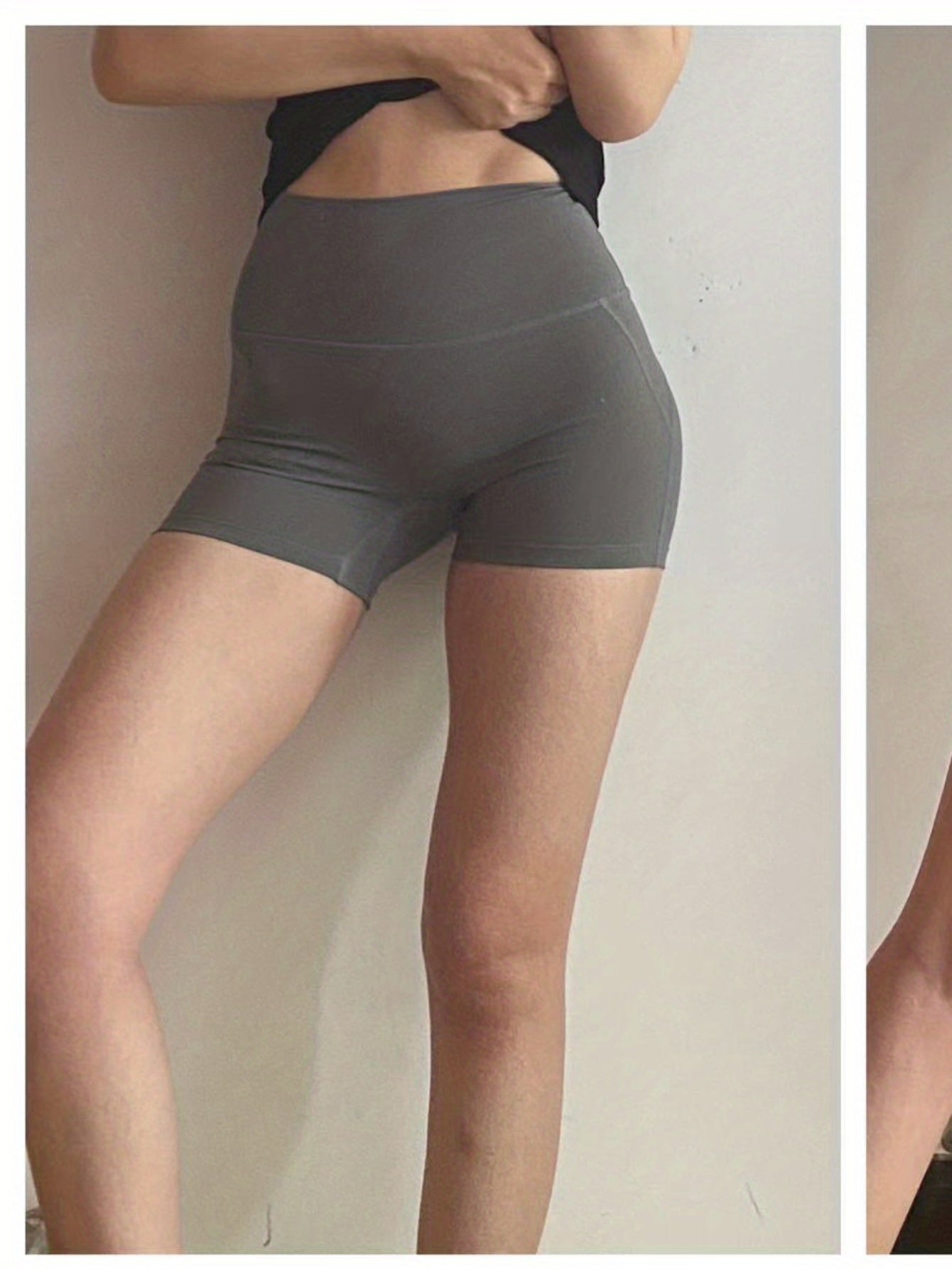 High Waist Yoga Biker Shorts for Women