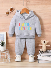 FUTURE Creative Outfit Toddler Baby Trousers and Sweatshirt Set