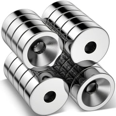 20pc Neodymium Disc Magnets for Science & Office Use