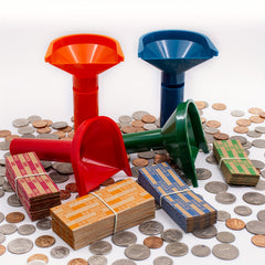 Coin Counters & Tubes w/ Sorter Caps + Wrappers