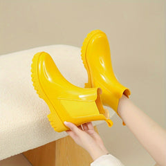 Women's Thick Bottom Waterproof Rain Boots