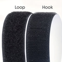 Hook & Loop Tape Roll - Self Adhesive Fastener - 2 54 cm x 50 cm