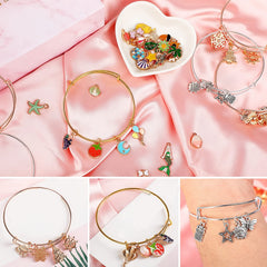 150pcs Christmas Charm Pendant Set DIY Jewelry Making Accessories