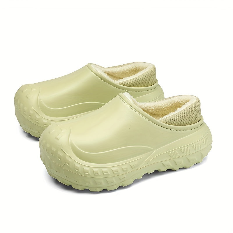 Women's Thickened Warm Slippers Non slip Winter Outdoor Warm Slippers