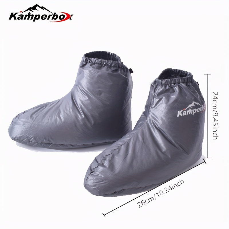 Kamperbox Down Slippers Down Socks Camping Down Booties For Sleeping Bag