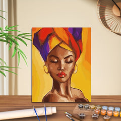 1pc Abstract Woman 40x50 Unframed Digital Painting Set DIY Home Decor Canvas Kit