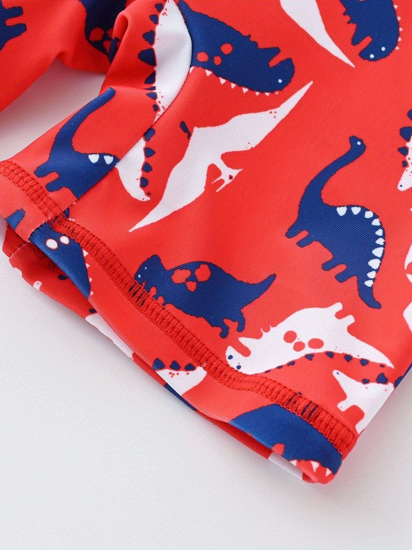 Boys Dino One-Piece Swimsuit for Beach Vacation