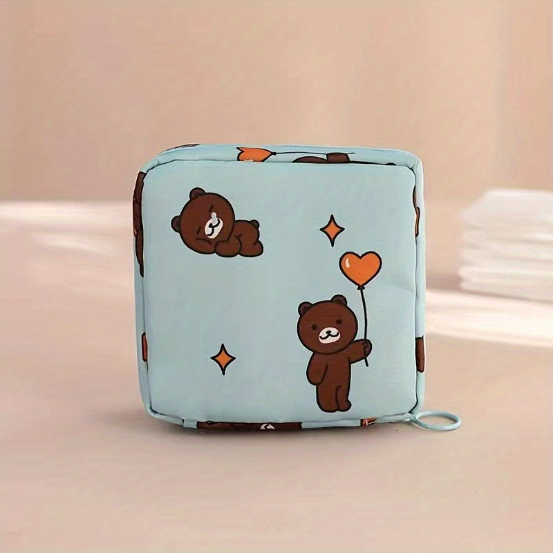 Large Capacity Sanitary Napkin Storage Bag Portable Aunt Towel Bag
