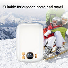 Mini Heater 3600mAh With Colorful Light for Winter Sports Outdoor Emergency