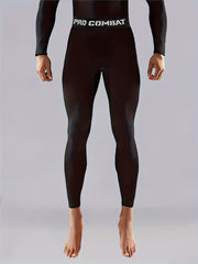 Men's 2-in-1 Compression Shorts Quick Drying Active Leggings