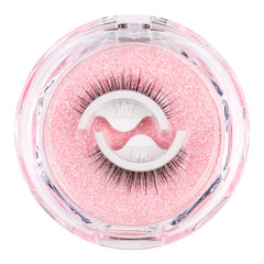 Self Adhesive False Eyelashes No Glue Needed Portable Wearing Eyelashes