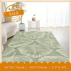 Soft Fluffy Faux Cashmere Area Rug for Living Room Bedroom, Anti-slip TPR Bottom