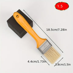Plastic Handle Planting Brush Grinding Pointed Wire Brush
