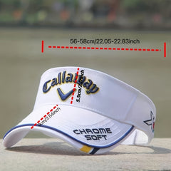 Embroidered Alphabet Cap Sun Visor Hat Men's Sports Hat