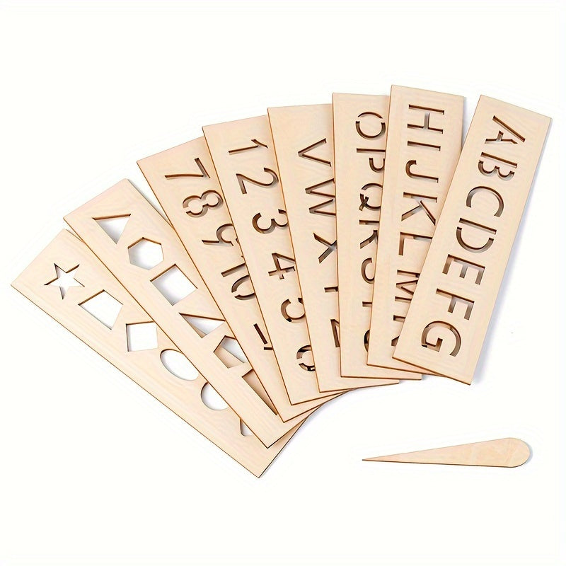 Montessori Wooden Letters Writing Practice Board