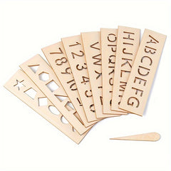 Montessori Wooden Letters Writing Practice Board